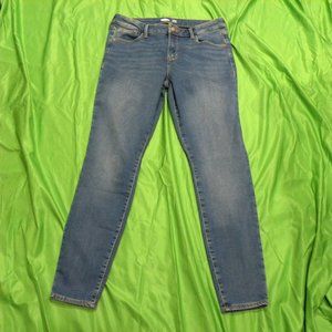 Old Navy Rockstar Super Skinny Built In Warm Womens Jeans Size 12 NWOT